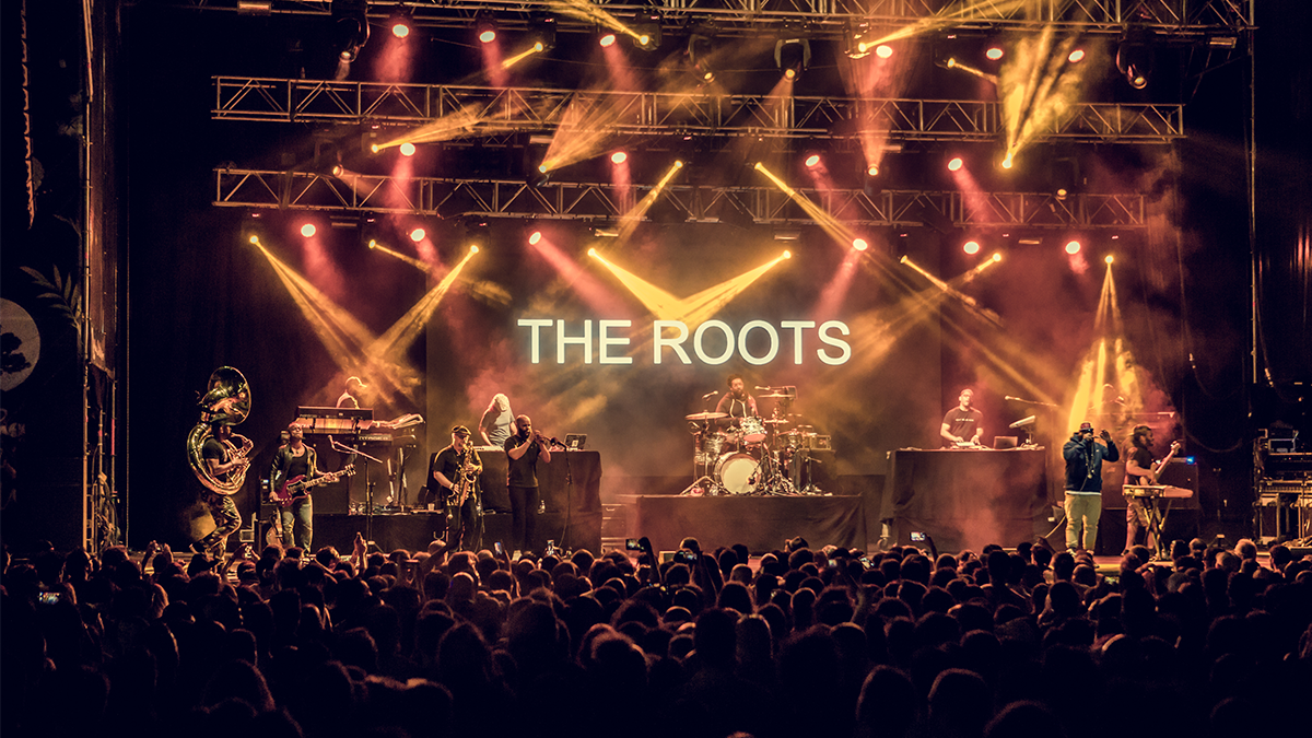 The Roots durante su actuación en Noches del Botánico 2019